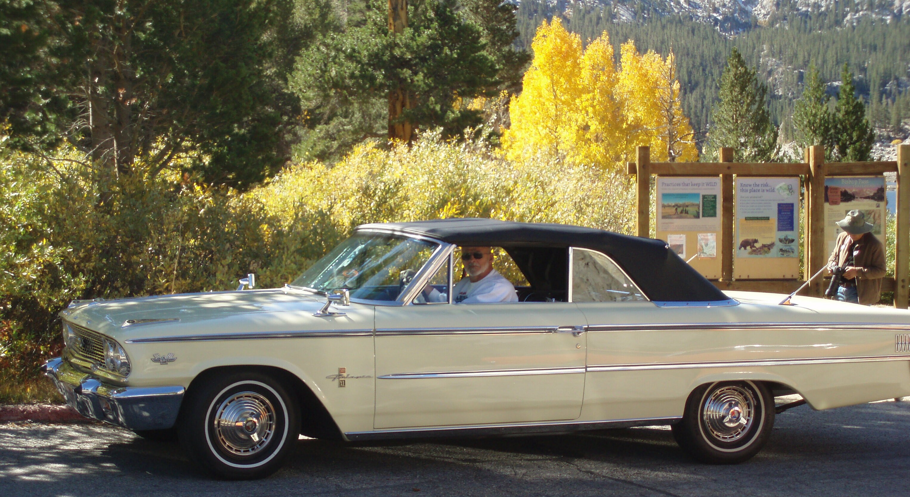 For Sale: 1963 Galaxie XL Convertible , 390 auto, Tucson Yellow, black Dearborn Classics interior. 2 years since frame on restoration.